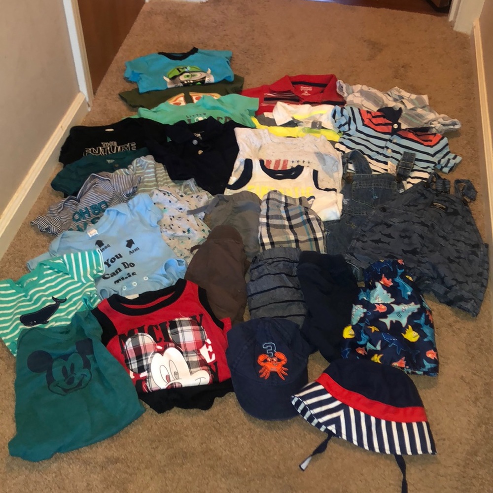 12 month boy summer bundle